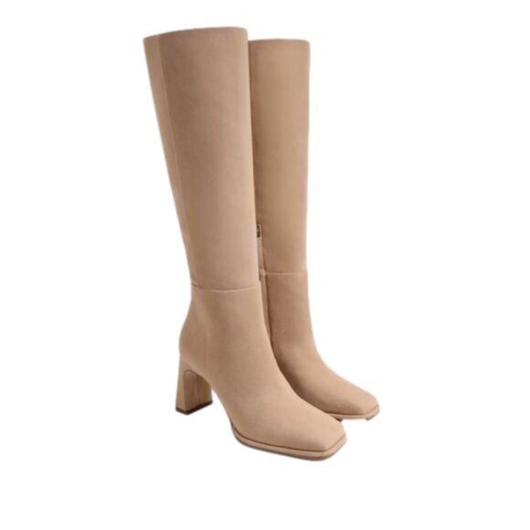 ๐ฃ Sam Edelman Issabel Suede Camel Boots ๐ข Like New Size 5 Style #EC0228185 ๐ - Picture 2 of 6